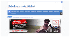 Desktop Screenshot of bebekalisverissiteleri.com